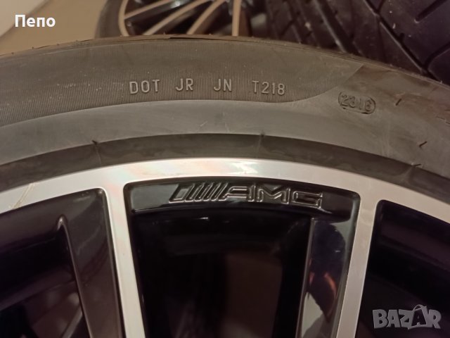 Оригинални джанти AMG спорт пакет с гуми летни 22 цола за Mercedes Gle Gls, снимка 10 - Гуми и джанти - 41484937