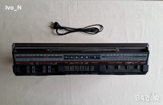 Радиокасетофон Philips D 8154., снимка 6 - Радиокасетофони, транзистори - 52842453