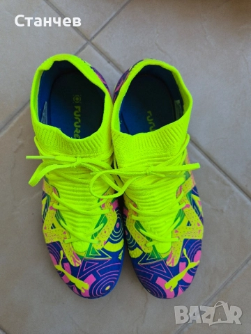 Футболни обувки PUMA Future Match Energy 38, снимка 7 - Футбол - 51495286