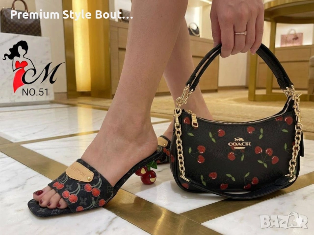 обувки на ток coach Louis Vuitton , снимка 4 - Дамски ежедневни обувки - 53871221