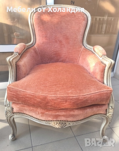 две солидни кресла Луи, снимка 2 - Дивани и мека мебел - 52824942