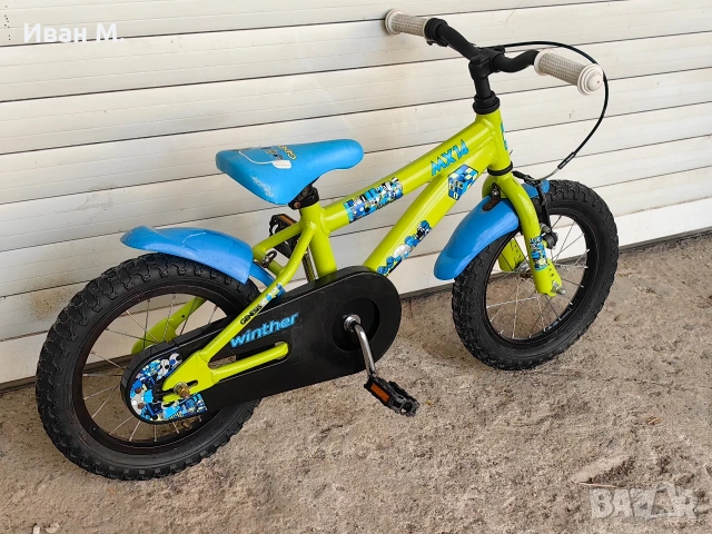 Детски алуминиев велосипед 14 цола Genesis , снимка 3 - Велосипеди - 53873864