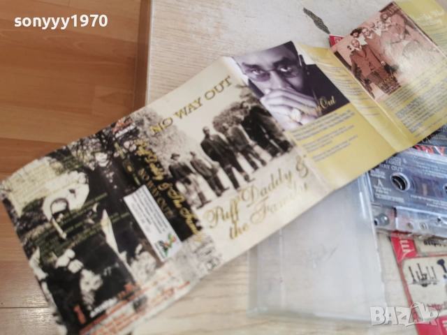 PUFF DADDY-ORIGINAL TAPE 0503261805H1E6R66, снимка 8 - Аудио касети - 53725354