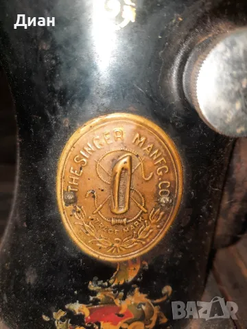 Стара шевна машина Сингер singer, снимка 2 - Антикварни и старинни предмети - 48549715