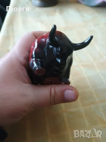 Красив керамичен бик-1, снимка 5 - Декорация за дома - 50094010