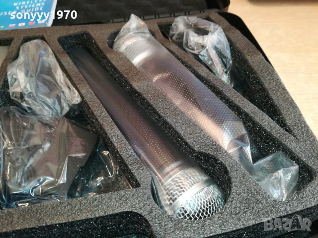 shure wireless microphone x 2 2402221530, снимка 4 - Микрофони - 35903601