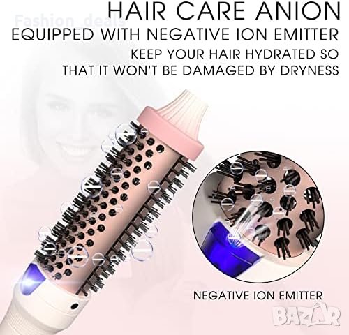 Нова йонна термична четка за коса Жени Прическа Подарък, снимка 5 - Други - 42020081