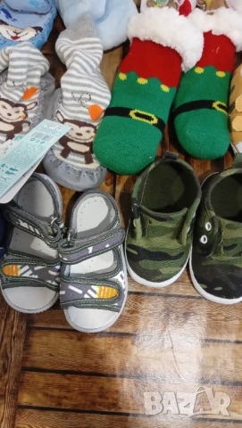 детски бебешки обувки пантофи прохождане чорапи терлици, снимка 5 - Бебешки обувки - 53413959