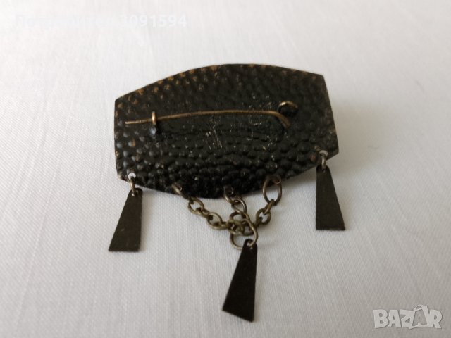 Възрожденска игла брошка, снимка 4 - Антикварни и старинни предмети - 41868344