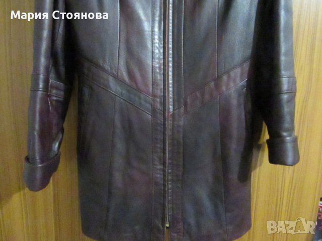 ДАМСКО КОЖЕНО ЯКЕ, снимка 4 - Якета - 42499401