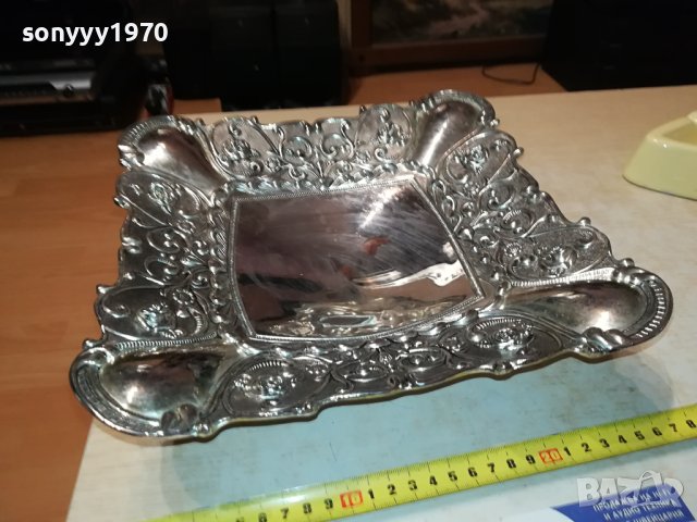 ФРУКТИЕРА 27Х27Х8СМ 1908231853, снимка 2 - Колекции - 41905363