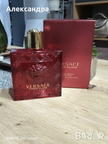 Versace Eros Flame 100 мл – Мъжки, разопакован, снимка 3 - Мъжки парфюми - 53720368
