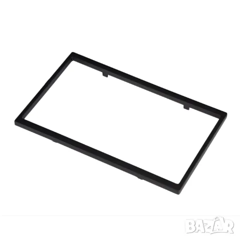Черна 2DIN рамка за мултимедия 187x116 mm с отвор 177x102 mm