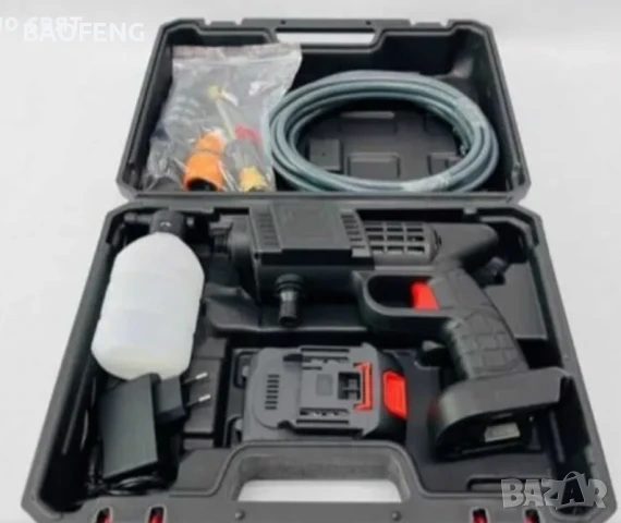 ТОП ЦЕНА 6000mah 48V 2 батерии АКУМУЛАТОРНА ВОДОСТРУЙКА за кола дом градина 30 bar, снимка 13 - Аксесоари и консумативи - 50575031