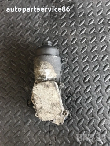 Капак на маслен филтър с маслен охладител за Peugeot Berlingo, Partner 1.6 HDI (2007) , снимка 2 - Части - 53835144