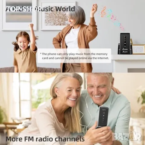 Нов Сгъваем GSM за възрастни, лесен за употреба с SOS бутон Отключен за всички оператори, снимка 9 - Motorola - 49956876