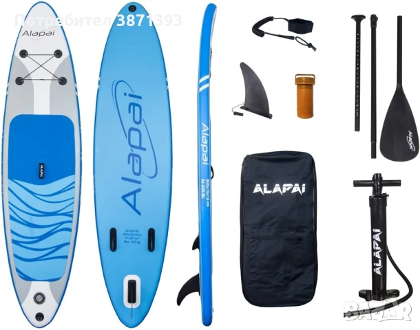 Стендъп падъл борд SUP дъска Намалена цена последна бройка ПРОБВАН, снимка 1