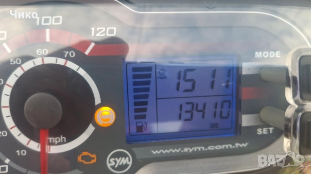 Продавам Скутер Sym Symphony 125куб., снимка 4 - Мотоциклети и мототехника - 51940583