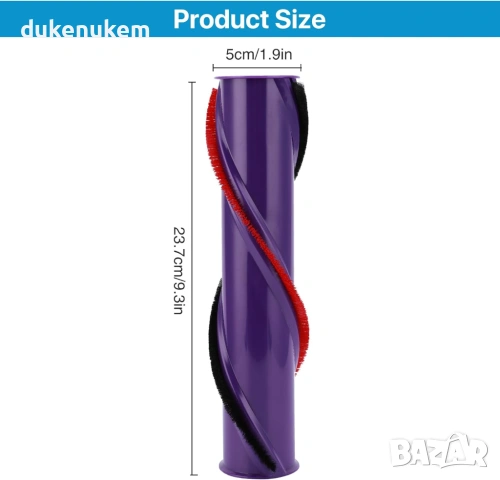 Ролкова четка за прахосмукачка Dyson V10 – заместител, снимка 2 - Прахосмукачки - 53255893