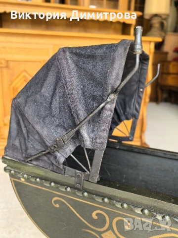 Антикварна количка за кукли, снимка 2 - Колекции - 51411227