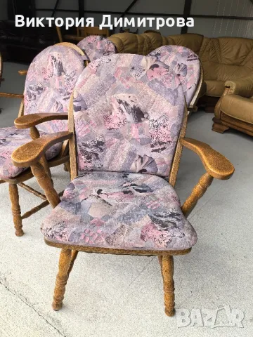Комплект от 5 кресла, снимка 3 - Столове - 48550576