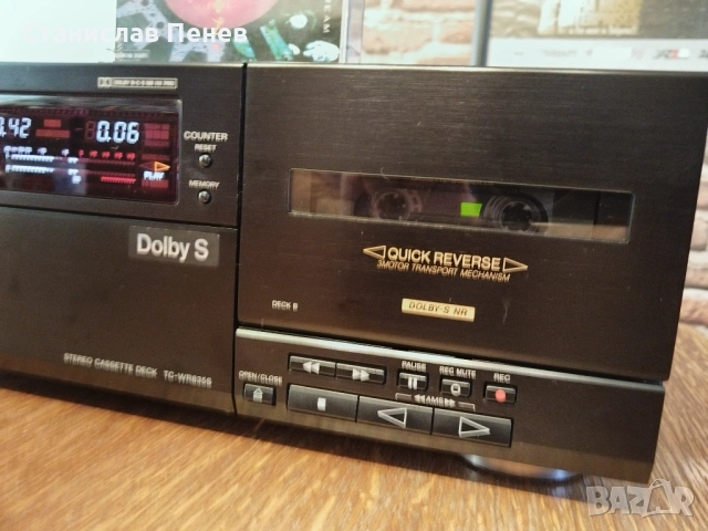 Sony TC-WR835S Stereo Cassette Deck, снимка 5 - Декове - 52934546
