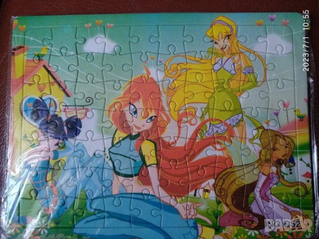 Пъзел Уинкс,70елемента,размер около 22\28см, снимка 3 - Други - 41410847