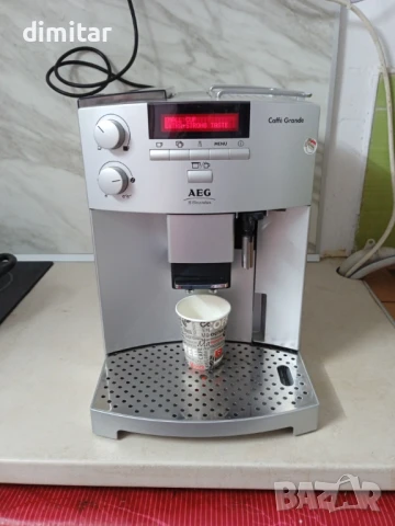 Кафе машина AEG Electrolux Caffe Grande , снимка 2 - Кафемашини - 51234002