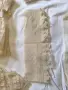 старинно керамично менче отлично състояние лот от старинни дантели и парчета плат, снимка 8