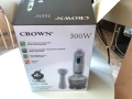 Чисто нов пасатор Crown (300W) с купа за рязане, снимка 2