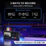 Portta VD10 VHS към Digital конвертор с 128GB USB 3.0, 1080p, LCD дисплей и дистанционно, снимка 2