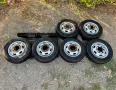 6бр.Джанти 16" 6x170+НОВИ ЗИМНИ ГУМИ Uniroyal 195/75/16C за бус ДВОЙНИ  ГУМИ Iveco Daily(2000-2026), снимка 2