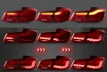 Комплект OLED стопове с динамични мигачи за BMW 5 F10 2011 - 2017, снимка 5