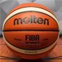 MOLTEN Баскетболна топка BGG7X GG7X чисто нова с мрежа за пренос + игла за помпене