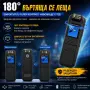 Мини Body камера CS08 Full HD 1080P с аудио, въртящ се обектив 180°, нощно виждане и клипс, снимка 2