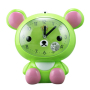 Детски настолен часовник със светлина и функция за будилник с батерии Мече, снимка 1 - Други - 44743815
