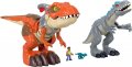 Джурасик свят Jurassic World Унищожителят T-REX Ти Рекс и Индоминус Големи Динозаври, снимка 1 - Фигурки - 39601155