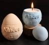 3D Kinder шоколадово Киндер яйце 2 части силиконов молд форма кутия свещ смола гипс шоколад декор, снимка 4