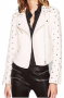 Лот 2 артикула с етикет: Zara кожено мото яке рокерия байкър.екрю с капси и пуловер Зара нов, снимка 2