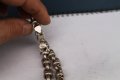Сребърна гривна, снимка 2