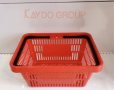 Червена кошница за пазаруване 22лт -нова,разли цветове, снимка 7