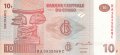 10 франка 2003, Демократична република Конго, снимка 1 - Нумизматика и бонистика - 35710915