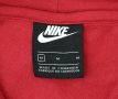 Nike AIR Fleece Hoodie оригинално горнище M Найк памук спорт суичър, снимка 4