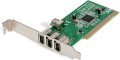 Startech 4 порта 1394a PCI Firewire адаптерна карта, снимка 1 - Кабели и адаптери - 41526548