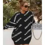 Balenciaga Дамска Машинно Плетена Туника С Дълъг Ръкав👗Дамска Рокля - 3 Цвята Код VAL-3, снимка 3