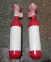 Продавам - 2 броя малки метални бутилки от СССР - 1,2 L - 1,68 кг tara - 200 BAR - работно налягане , снимка 2