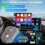 Безжичен Carplay  и Android Auto адаптер, снимка 2