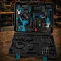 Комплект акумулаторни инструменти BOXER BX-187 4в1 + ПОДАРЪК многофункционална работна чанта, снимка 2