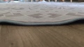 Кръгъл бежов килим - 160см, снимка 3