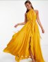 ASOS - дълга жълта рокля